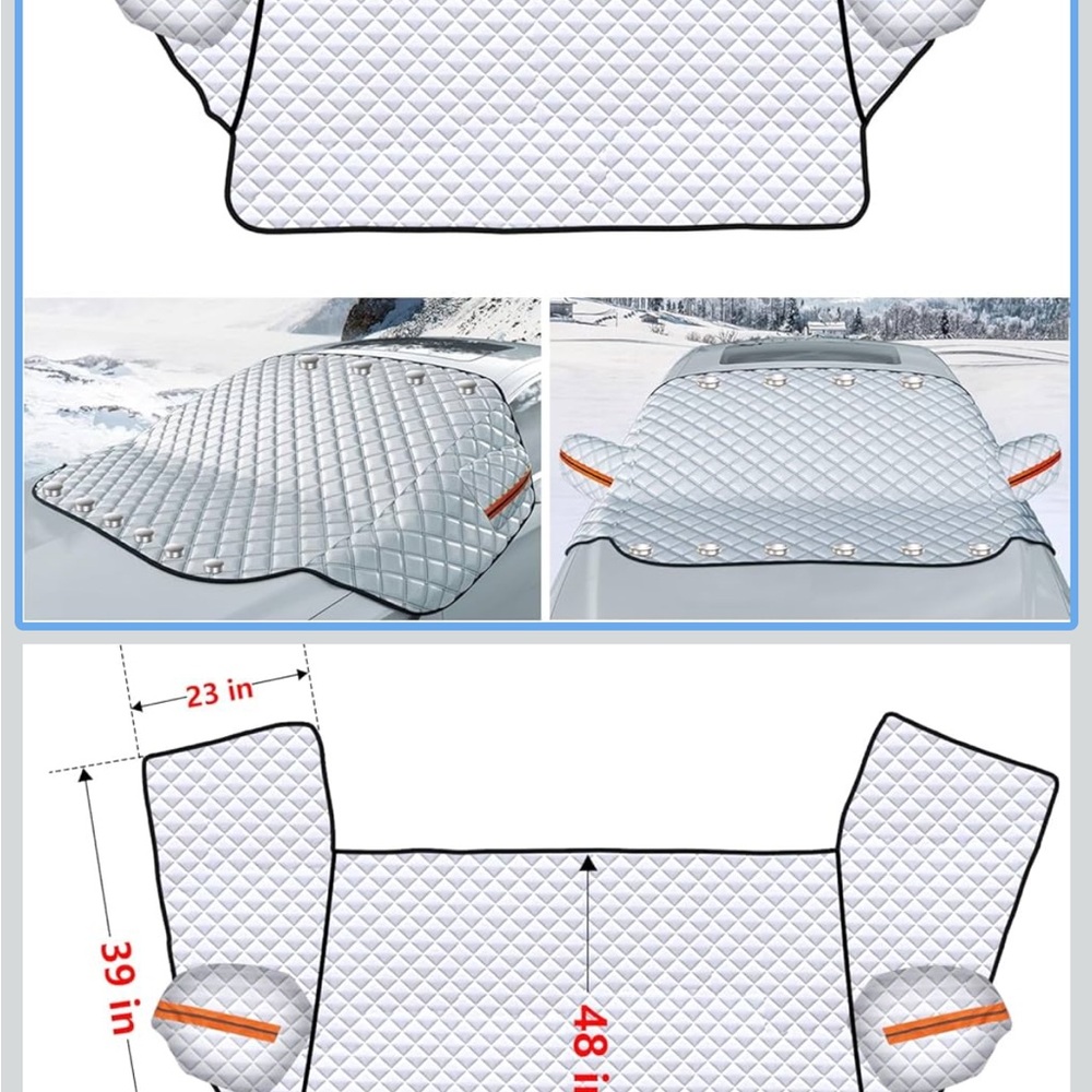 Multi-Layer Car Windshield Cover - Picture 2 of 4